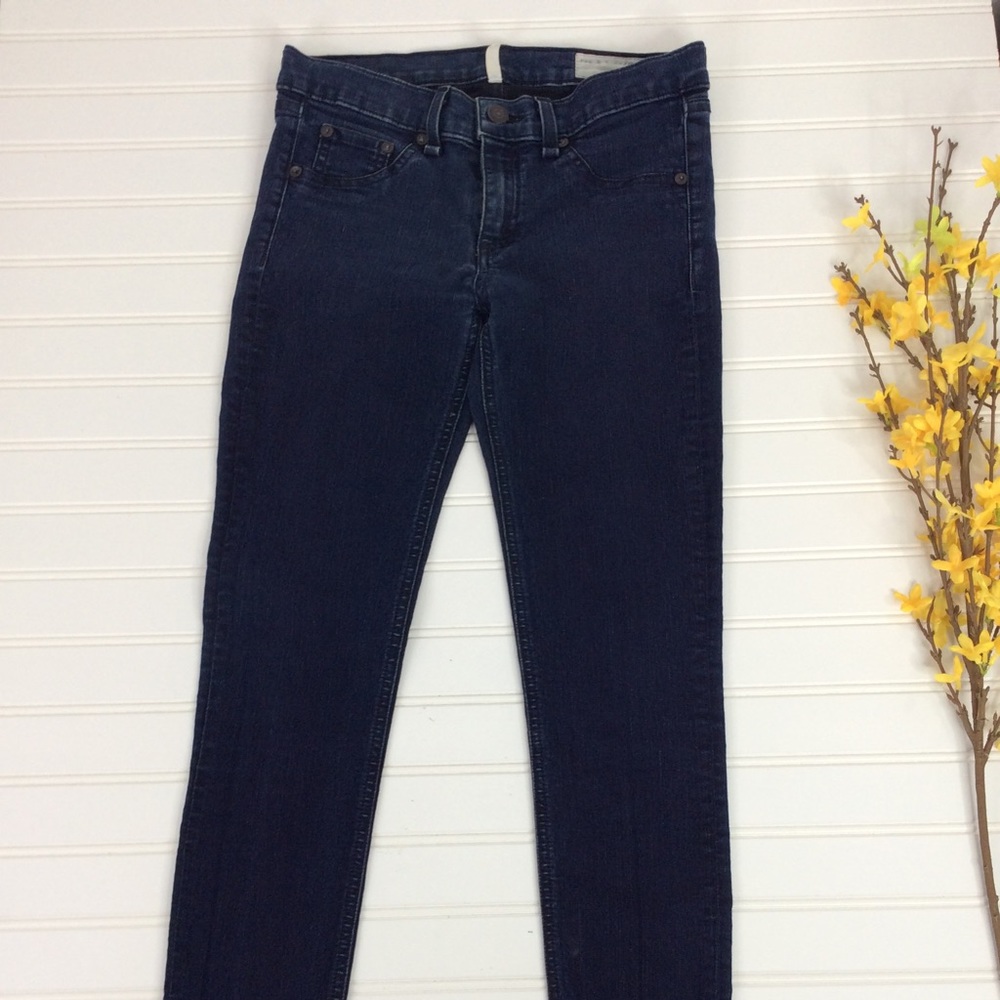 Rag And Bone Jean Legging Modele Dark Wash 26.